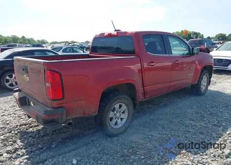 2016 Chevrolet Colorado Wt из США, поврежденный, VIN 1GCGSBE32G1308959